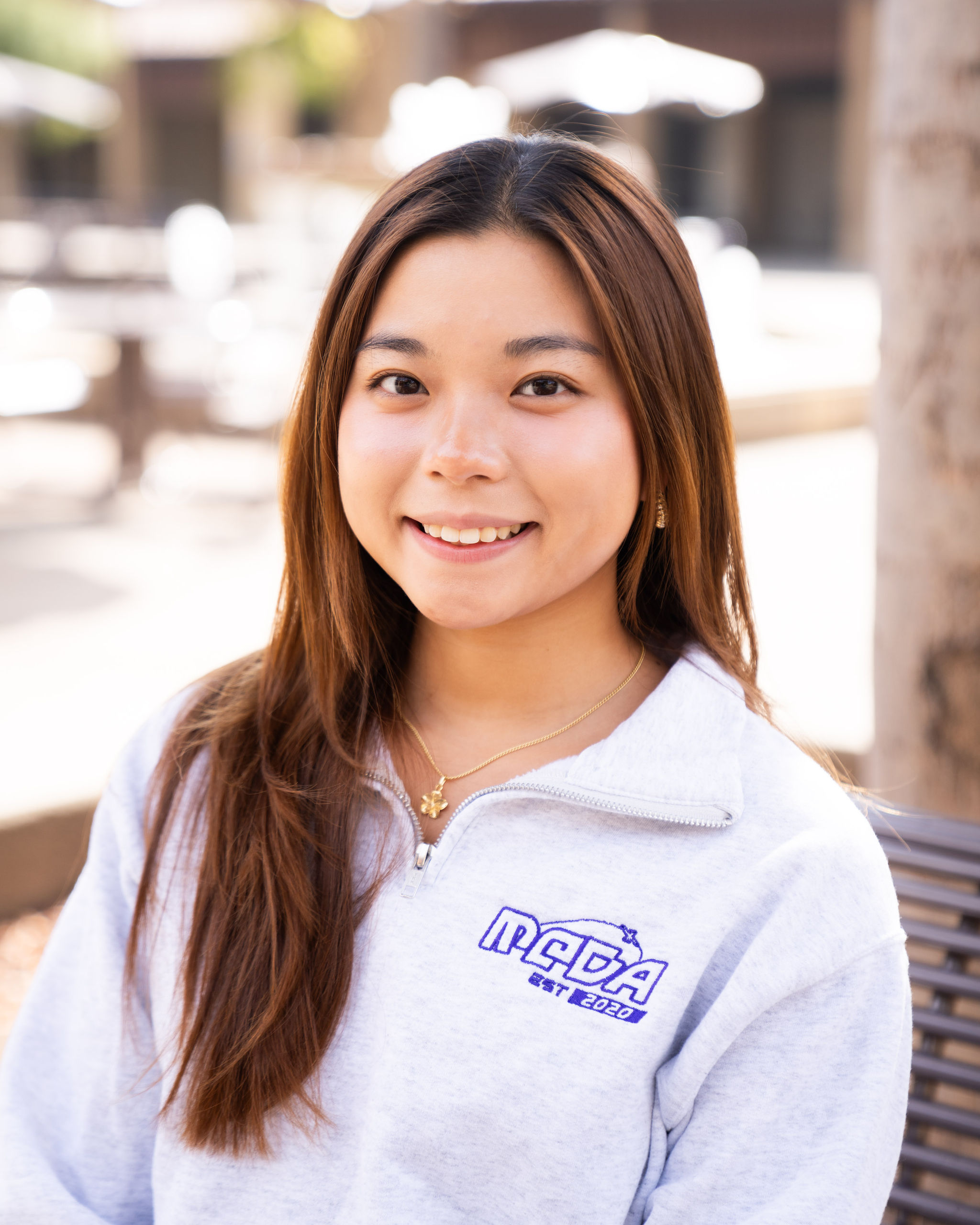 Portrait of Martina smiling
