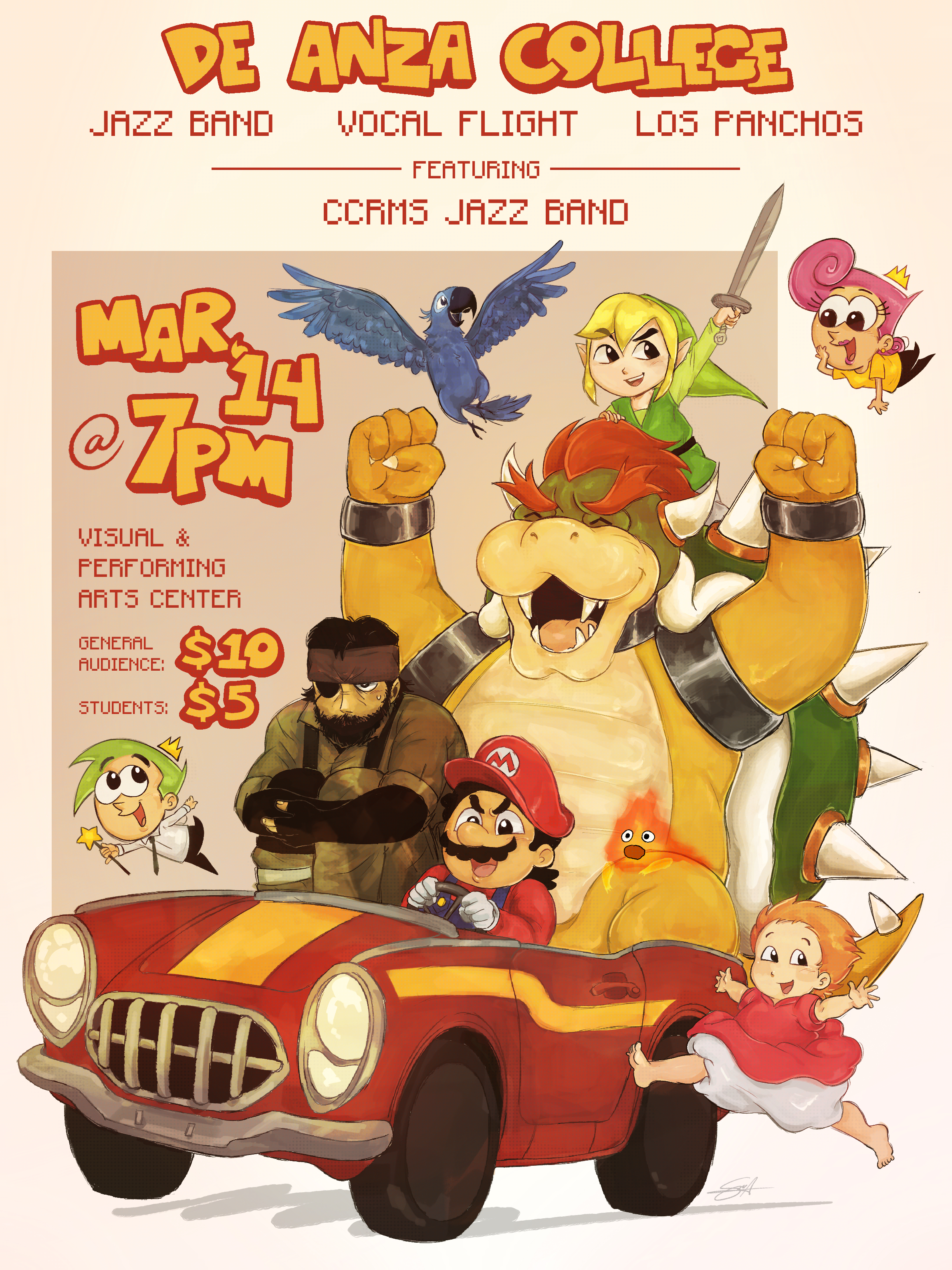 Jazz Winter 2026 Concert Poster